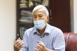 BS CKII. Khổng Minh Tuấn - Phó Giám đốc Trung tâm Kiểm soát bệnh tật TP. Hà Nội (Ảnh - Nguyễn Nhiên) 