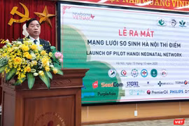 Ông Nguyễn Khắc Hiền – Giám đốc Sở Y tế Hà Nội (Ảnh: Minh Thúy) 