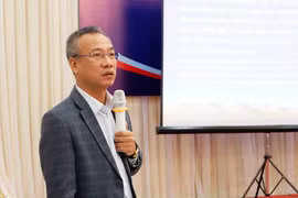 Ông Mai Trung Sơn – Phó Vụ trưởng Vụ Quy mô dân số - Kế hoạch hóa gia đình (Ảnh: Thảo Vy) 