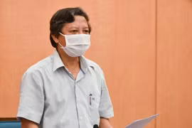 Ông Hoàng Đức Hạnh - Phó Giám đốc Sở Y tế Hà Nội (Ảnh - Trung Nguyên) 