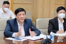 Bộ trưởng Bộ Y tế Nguyễn Thanh Long (Ảnh - Trần Minh)