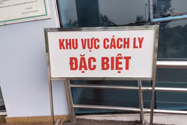 Khu vực cách ly đặc biệt tại Bệnh viện Bệnh Nhiệt đới Trung ương cơ sở 2. Ảnh: Minh Thúy 