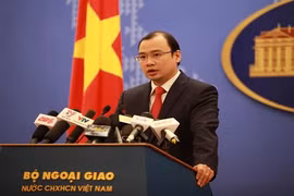 Người Phát ngôn Bộ Ngoại giao Lê Hải Bình.