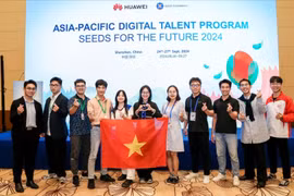 Đội Việt Nam tại cuộc thi Hạt giống cho Tương lai - Tech4Good năm 2024 khu vực châu Á - Thái Bình Dương.