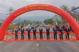 Sáng 30/1, UBND TP Đà Nẵng chính thức đưa 3 tuyến giao thông trọng điểm gồm: Tuyến ĐT 601, ĐH 2 và đường vành đai phía Tây 2 vào vận hành, khai thác.