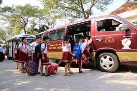 Luật Trật tự, ATGT quy định nhiều nội dung về sử dụng thiết bị an toàn cho trẻ em trên xe ô tô sẽ có hiệu lực từ ngày 1/1/2025. Ảnh: Anh Lê