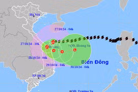 Bão Trà Mi giật cấp 12, Thừa Thiên Huế cấm người dân ra đường