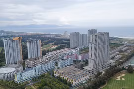 Một góc dự án khu du lịch nghỉ dưỡng cao cấp The Empire (Cocobay) tại phường Hoà Hải, quận Ngũ Hành Sơn, TP Đà Nẵng.