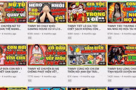 Trên kênh TIMMY TV phát tán nhiều nội dung độc hại, không phù hợp với trẻ em - Ảnh chụp màn hình. 