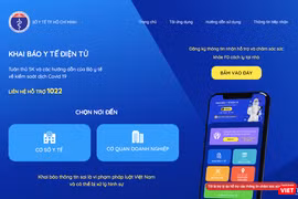Sở Thông tin và Truyền thông TP.HCM hướng dẫn khai báo y tế để được mạng lưới bác sĩ đồng hành hỗ trợ 