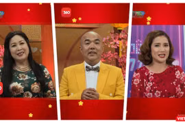Hồng Vân, Quốc Thuận, Cát Tường … các ca sĩ, nhóm nhạc đã cùng hát ca khúc mừng xuân và gửi lời chúc Tết Tân Sửu đến mọi người (Ảnh: Hoà Bình)