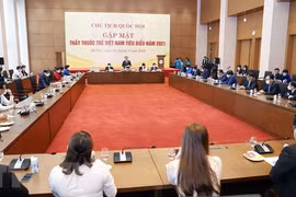 Chủ tịch Quốc hội Vương Đình Huệ phát biểu tại buổi lễ