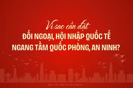 Vì sao cần đặt đối ngoại, hội nhập quốc tế ngang tầm quốc phòng, an ninh?