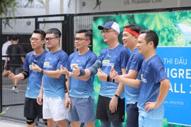 60 đối tác công nghệ tham gia Giải Pickleball gây quỹ trồng 1 triệu cây xanh tại Trường Sa