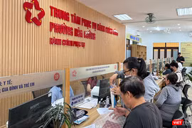 Trung tâm phục vụ dịch vụ hành chính công phường Hoà Cường, thành phố Đà Nẵng.