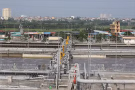 Nhà máy xử lý nước thải Yên Sở tại khu đô thị Gamuda City có vốn đầu tư lên tới 250 triệu USD.