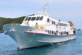 Một chuyến tàu của Công ty cổ phần Tàu cao tốc Superdong – Kiên Giang (HoSE: SKG). (Ảnh: Internet)