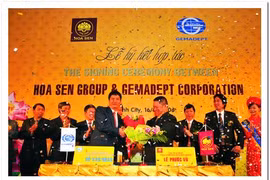 Cảng Quốc tế Hoa Sen Gemadept là dự án hợp tác giữa HSG và GMD. (Ảnh: GMD)