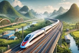 Đề xuất xây đường sắt tốc độ cao Bắc - Nam với 23 ga hành khách