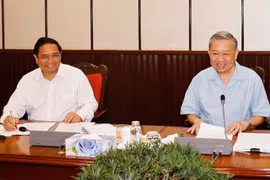 Tổng Bí thư, Chủ tịch nước Tô Lâm chủ trì họp lãnh đạo chủ chốt