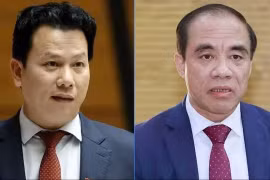 Hai ông Đặng Quốc Khánh (trái) và Chẩu Văn Lâm.