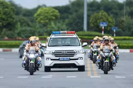 Cục CSGT vừa có phương án phân luồng giao thông phục vụ lễ Quốc tang Tổng Bí thư Nguyễn Phú Trọng. Ảnh Minh họa.