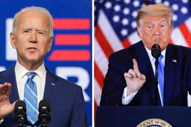 Đương kim Tổng thống Mỹ Joe Biden và Cựu Tổng thống Donald Trump.
