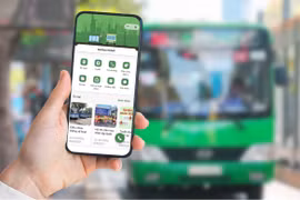 Người dân TP.HCM có thể sử dụng giao thông công cộng nhanh chóng ngay trên mini app của Zalo.