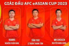 3 đại diện của đội tuyển thể thao điện tử quốc gia Việt Nam tham dự giải đấu thể thao điện tử AFC eAsian Cup 2023.