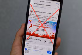 Fanpage giả mạo Hội Chữ thập đỏ tỉnh Quảng Ninh để lừa đảo tiền từ thiện.