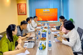 Đại diện KCOPA, VDCA và DCC tại buổi làm việc về bản quyền số