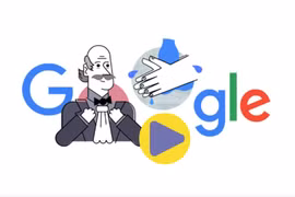 Biểu tượng của Google khuyến khích mọi người rửa tay để phòng dịch Covid-19