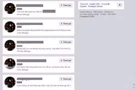 Rất nhiều tài khoản giả mạo và ăn theo đã xuất hiện trên Facebook