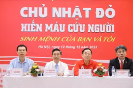 Ban Tổ chức họp báo thông tin về ngày hội hiến máu tình nguyện Chủ Nhật Đỏ lần thứ XVI – năm 2024