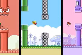 Giao diện Flappy Bird mới với nhiều gameplay