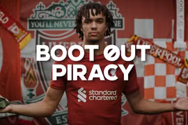 Đầu năm 2023, Premier League đã hợp tác với K+ để khởi động chiến dịch "Boot Out Piracy" (Đẩy lùi vi phạm bản quyền) trên các kênh truyền hình và kỹ thuật số tại Việt Nam