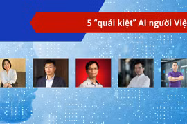 5 "quái kiệt" AI người Việt nổi danh toàn cầu