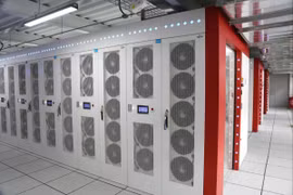 Máy chủ trong trung tâm dữ liệu ở Tây Tạng. Ảnh: SCMP