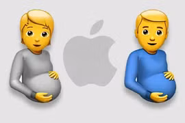 Emoji đàn ông mang thai sẽ xuất hiện trên iOS 15.4 beta