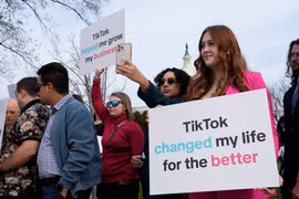 Người dùng TikTok Mỹ kêu gọi chính phủ gỡ bỏ lệnh cấm ứng dụng này