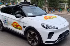 Taxi tự lái Baidu đang thực hiện 29 chuyến chuyên chở khách mỗi ngày, gần bằng tần suất của taxi truyền thống 