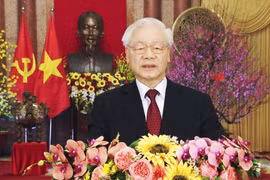 Tổng Bí thư, Chủ tịch nước Nguyễn Phú Trọng chúc Tết 2021