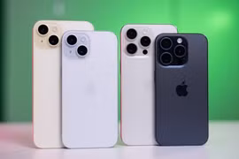 Các mẫu iPhone 16 của Apple. Ảnh: Phone Arena