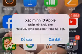 iPhone bị tấn công khi hiện thông báo "Xác minh ID Apple"?