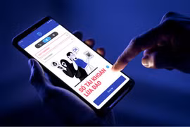 Giao diện phần mềm phòng chống lừa đảo trực tuyến (ảnh: Hiệp hội An ninh mạng quốc gia)