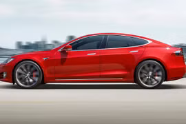 Một mẫu ô tô điện của Tesla