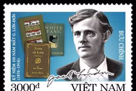 Bộ tem “Kỷ niệm 100 năm mất G. Lơn Đơn (1876-1916)” gồm 1 mẫu