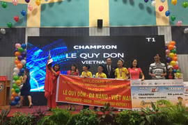 Học sinh trường Trần Cao Vân là một 2 đội giành giải Vô địch Robothon quốc tế.