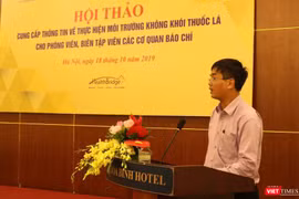 Ông Võ Thanh Lâm – Vụ trưởng Vụ Pháp chế, Bộ Thông tin và Truyền thông. Ảnh: Minh Thúy 