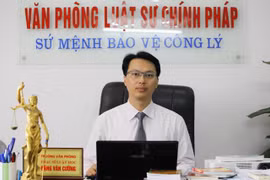 Luật sư Đăng Văn Cường – Văn phòng luật sư Chính Pháp, Hà Nội
